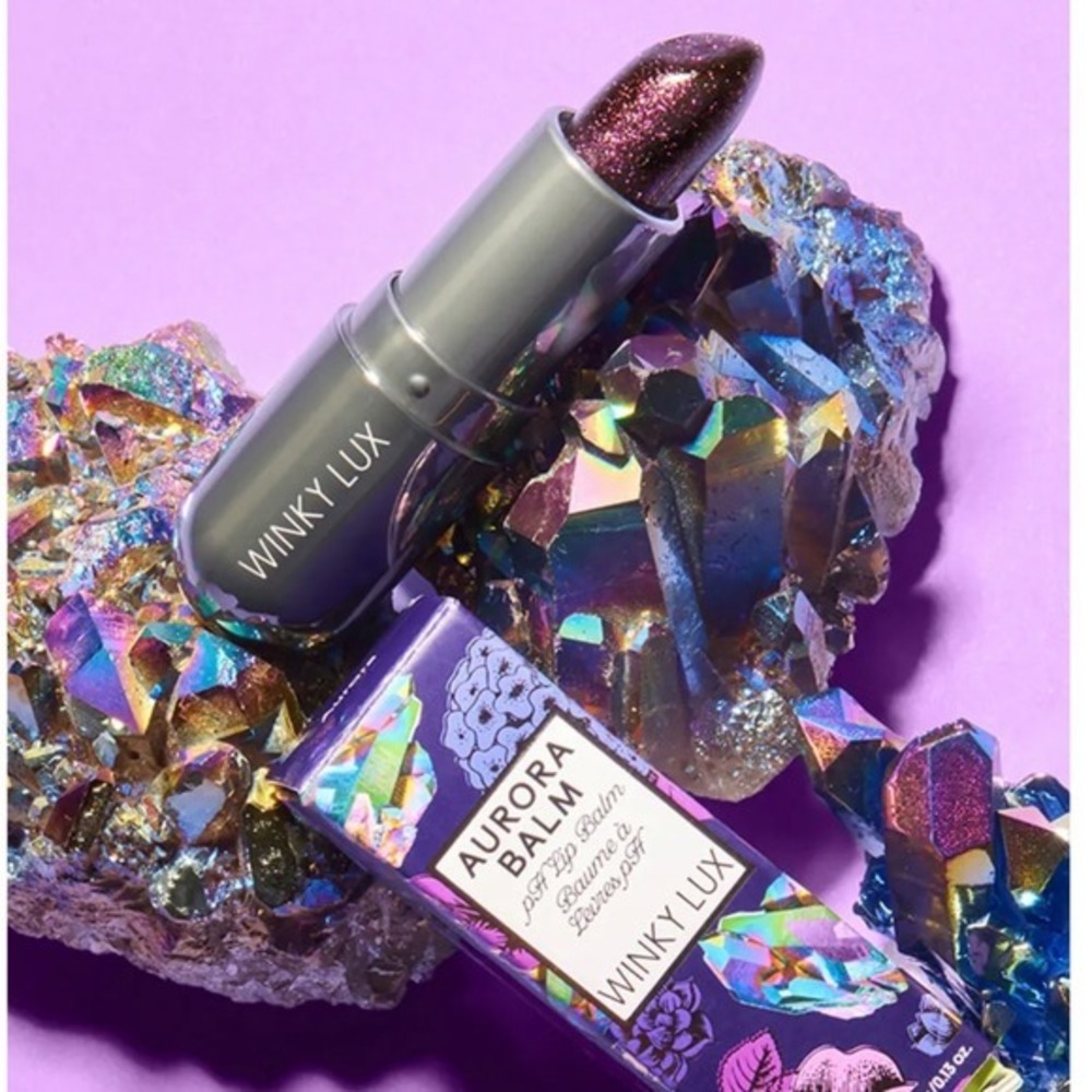 Winky Lux Aurora Balm pH Lip Balm Iridescent Custom Tint 3.6g New